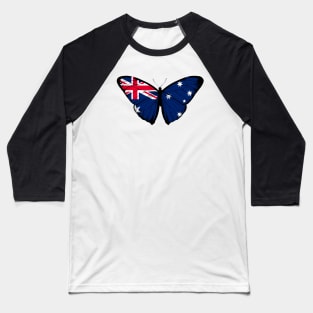 Vintage Australia Butterfly Moth | Pray For Ukraine and Stand with Ukraine Baseball T-Shirt